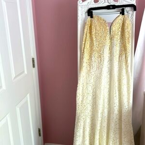 Plus size evening gown